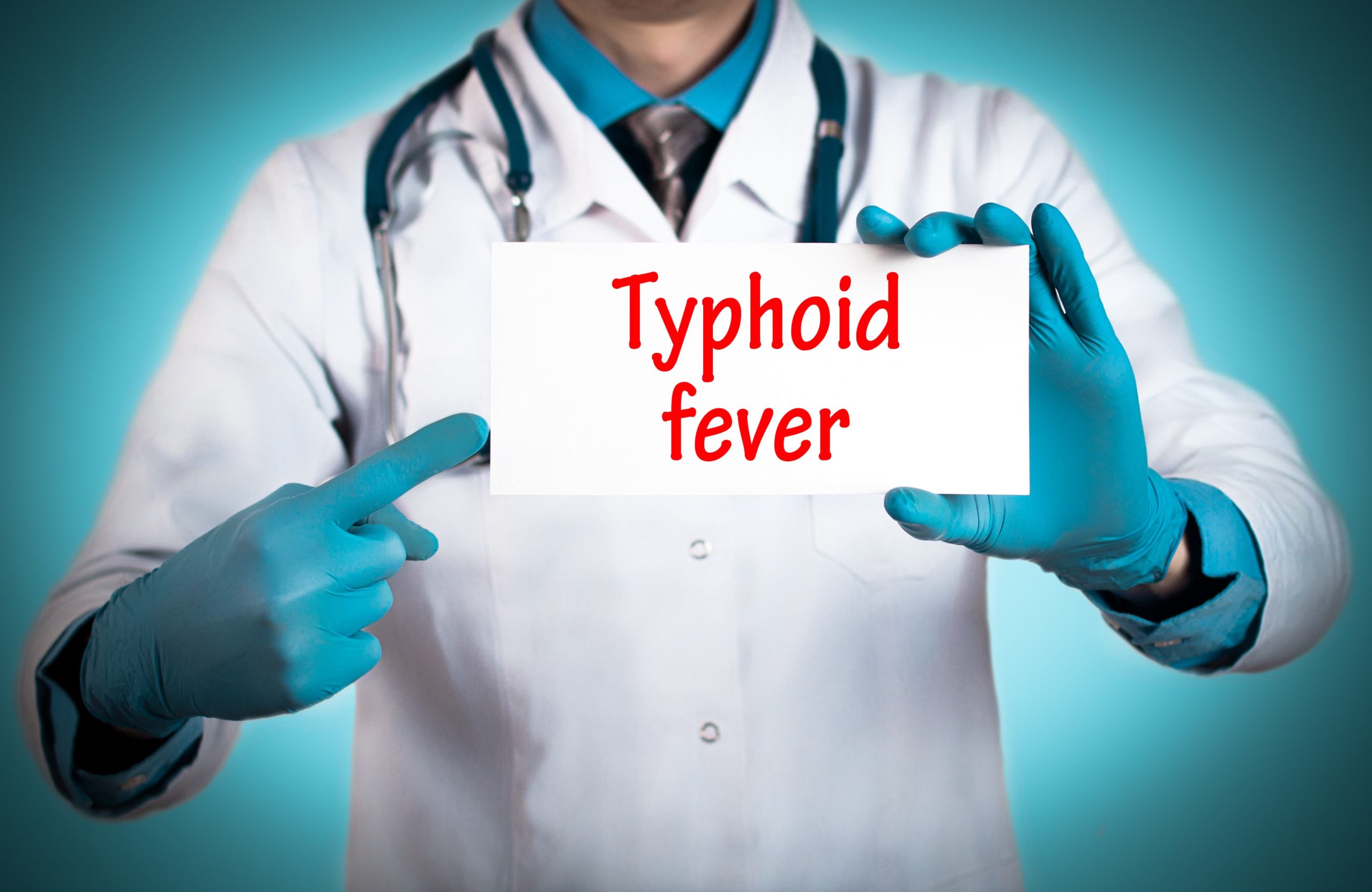 typhoid causes